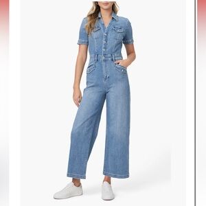 PAIGE Blue Denim Jumpsuit